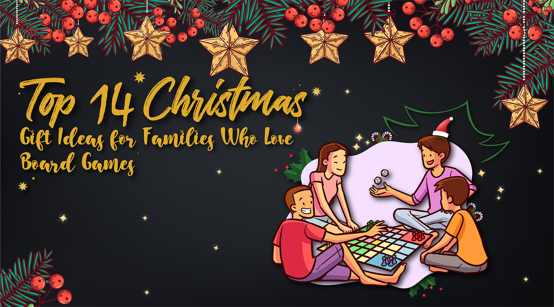 Top 14 Christmas Gift Ideas for Families Who Love Board Games