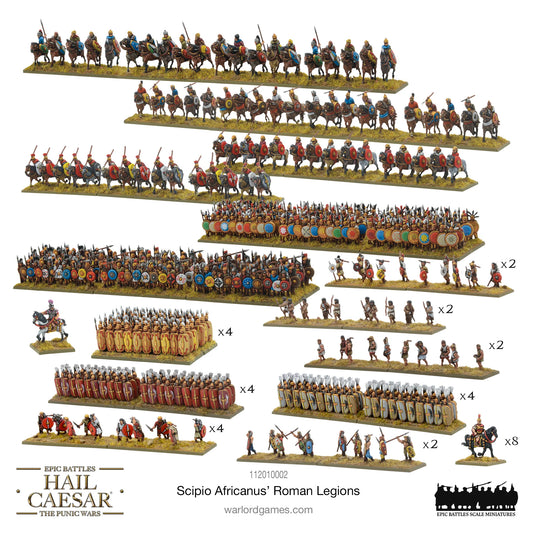 Hail Caesar Epic Battles - Scipio Africanus’ Roman Legions Hail Caesar Epic Battles - Scipio Africanus’ Roman Legions