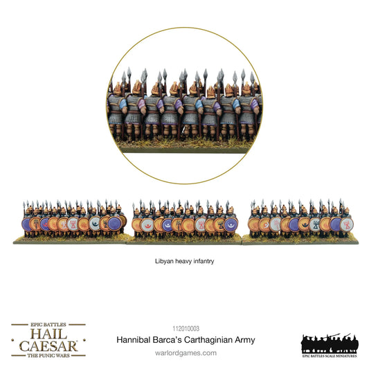 Hail Caesar Epic Battles - Hannibal Barca's Carthaginian Army Hail Caesar Epic Battles - Hannibal Barca's Carthaginian Army