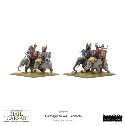 Hail Caesar Epic Battles - Carthaginian War Elephants Hail Caesar Epic Battles - Carthaginian War Elephants