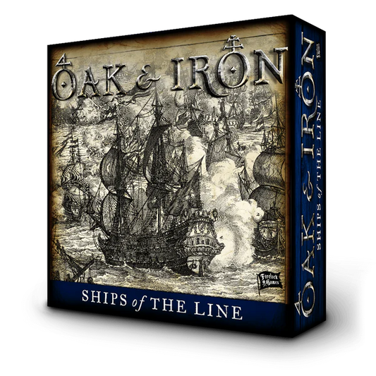 Firelock Games - Oak & Iron: Ships of The Line Ship Expansion Firelock Games - Oak & Iron: Ships of The Line Ship Expansion
