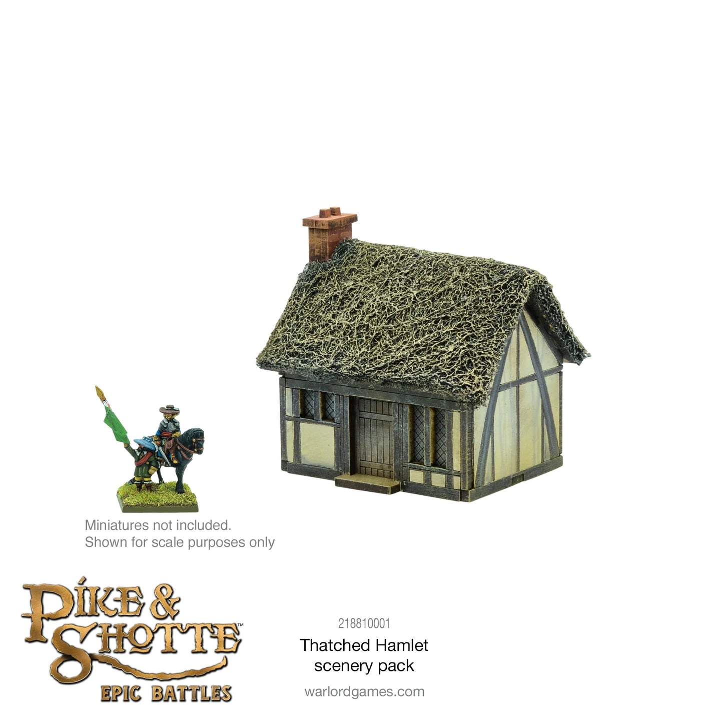 Pike & Shotte Epic Battles - Thatched Hamlet Scenery Pack
