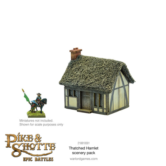 Pike & Shotte Epic Battles - Thatched Hamlet Scenery Pack Pike & Shotte Epic Battles - Thatched Hamlet Scenery Pack