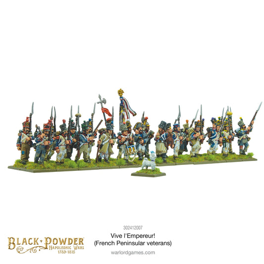 Black Powder - Napoleonic French:  Vive L'Empereur! (French Peninsular Veterans) Black Powder - Napoleonic French:  Vive L'Empereur! (French Peninsular Veterans)