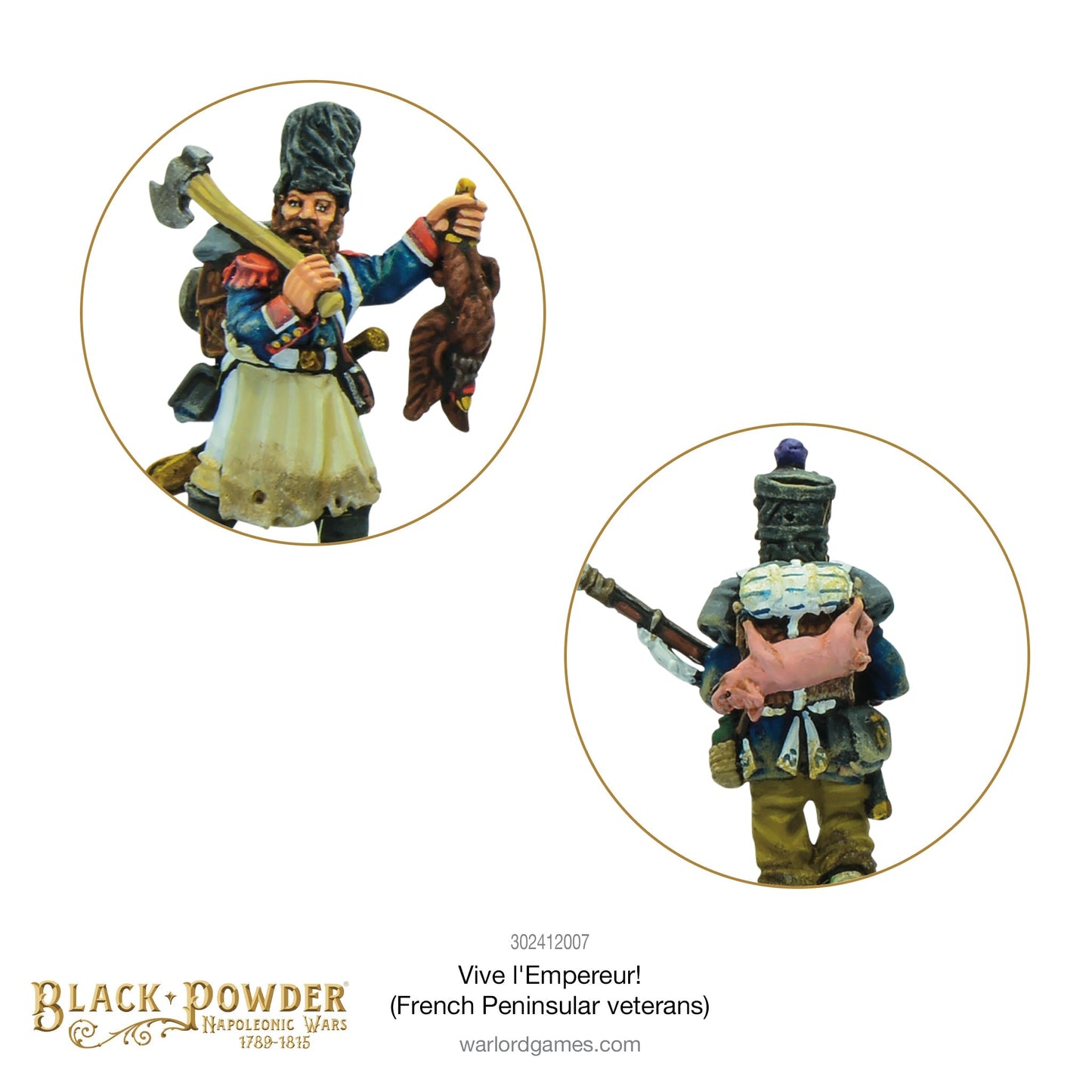Black Powder - Napoleonic French:  Vive L'Empereur! (French Peninsular Veterans)