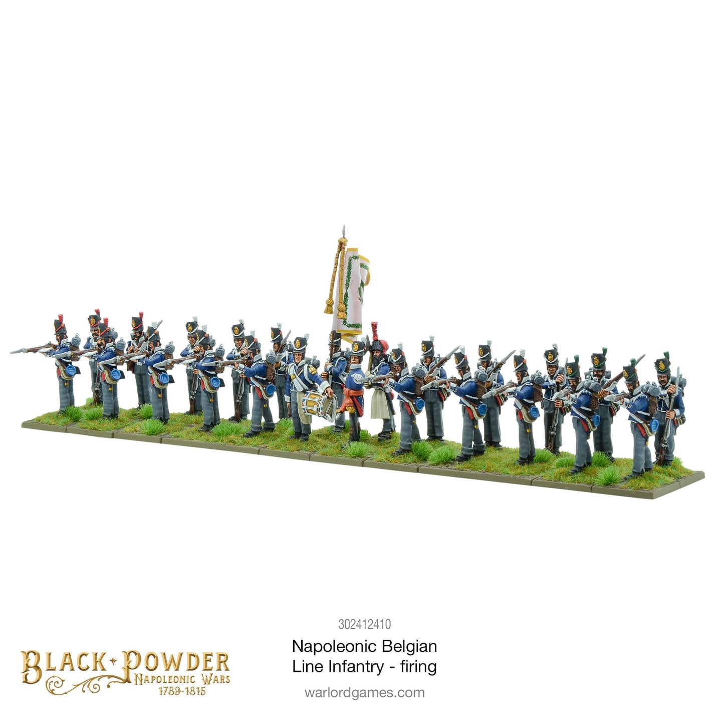Black Powder - Napoleonic Belgians: Line Infantry Firing