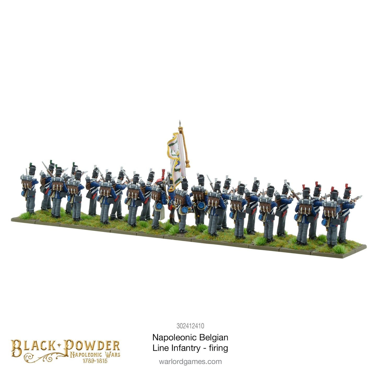 Black Powder - Napoleonic Belgians: Line Infantry Firing