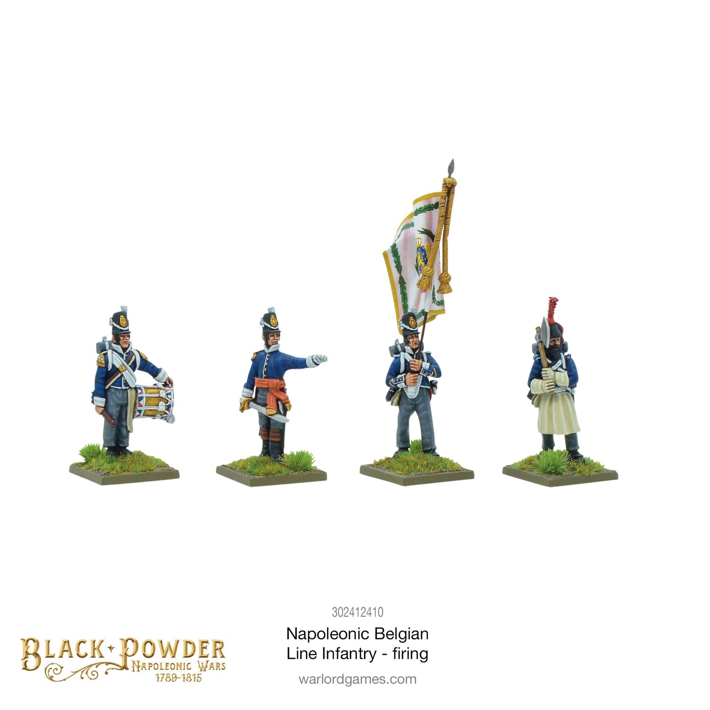 Black Powder - Napoleonic Belgians: Line Infantry Firing
