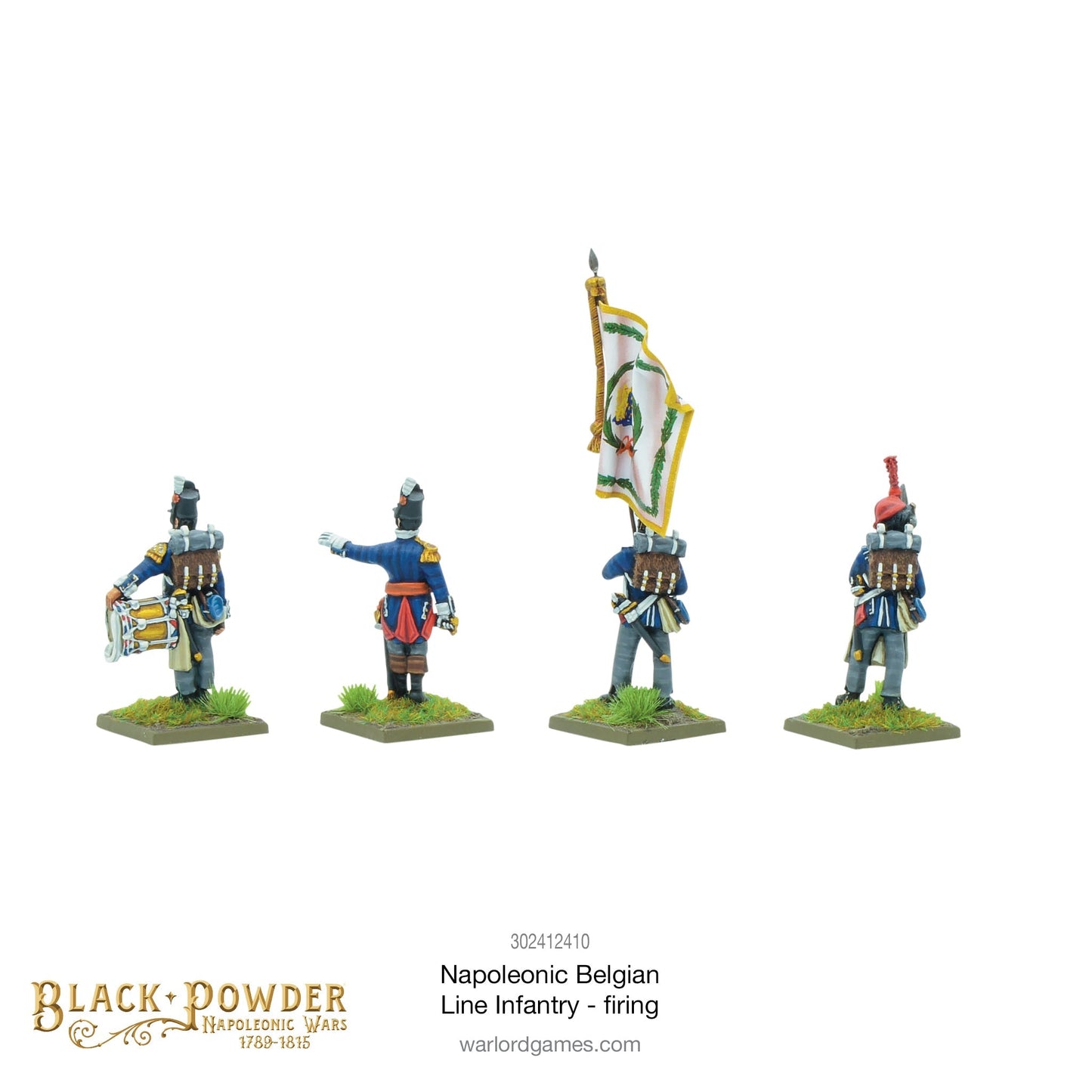 Black Powder - Napoleonic Belgians: Line Infantry Firing