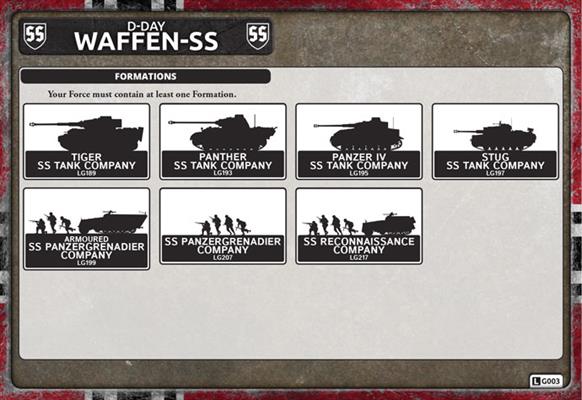 Flames of War - Germany: Waffen-SS Panther Kampfgruppe