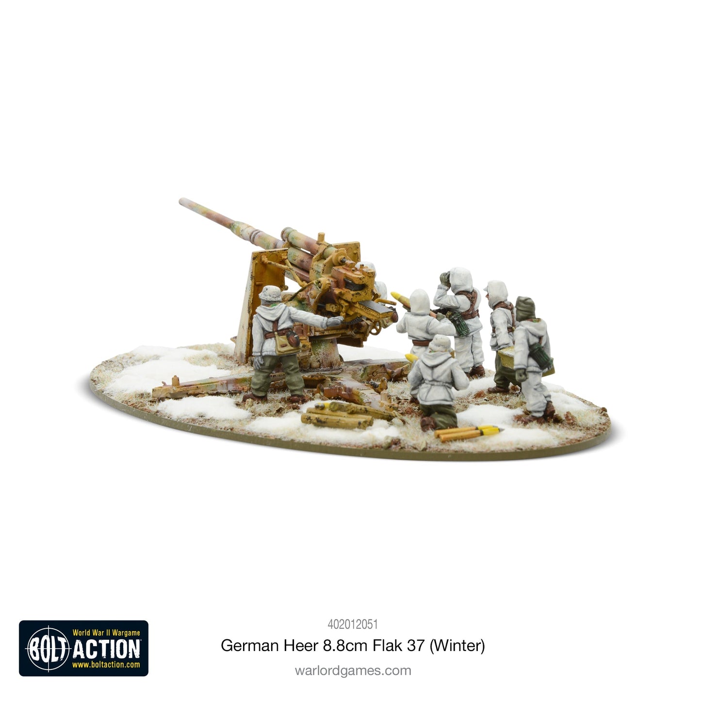 Bolt Action - Germany: German Heer 8.8cm Flak 37 (Winter)