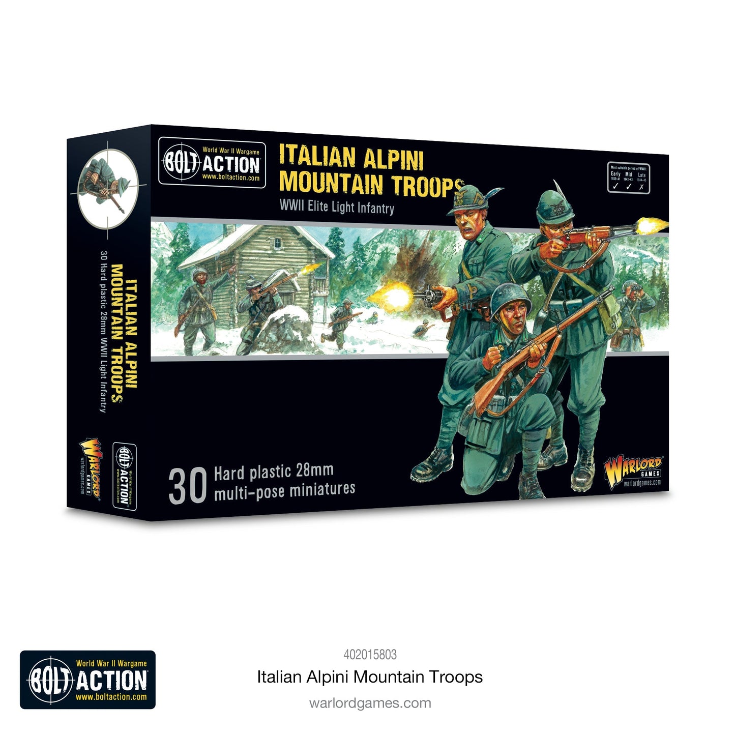 Bolt Action - Italy: Italian Alpini Mountain Troops