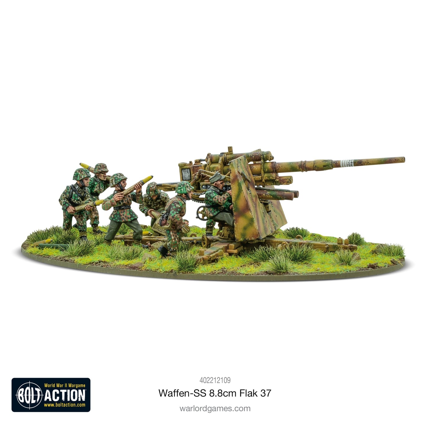 Bolt Action - Germany:  Waffen-SS 8.8cm Flak 37