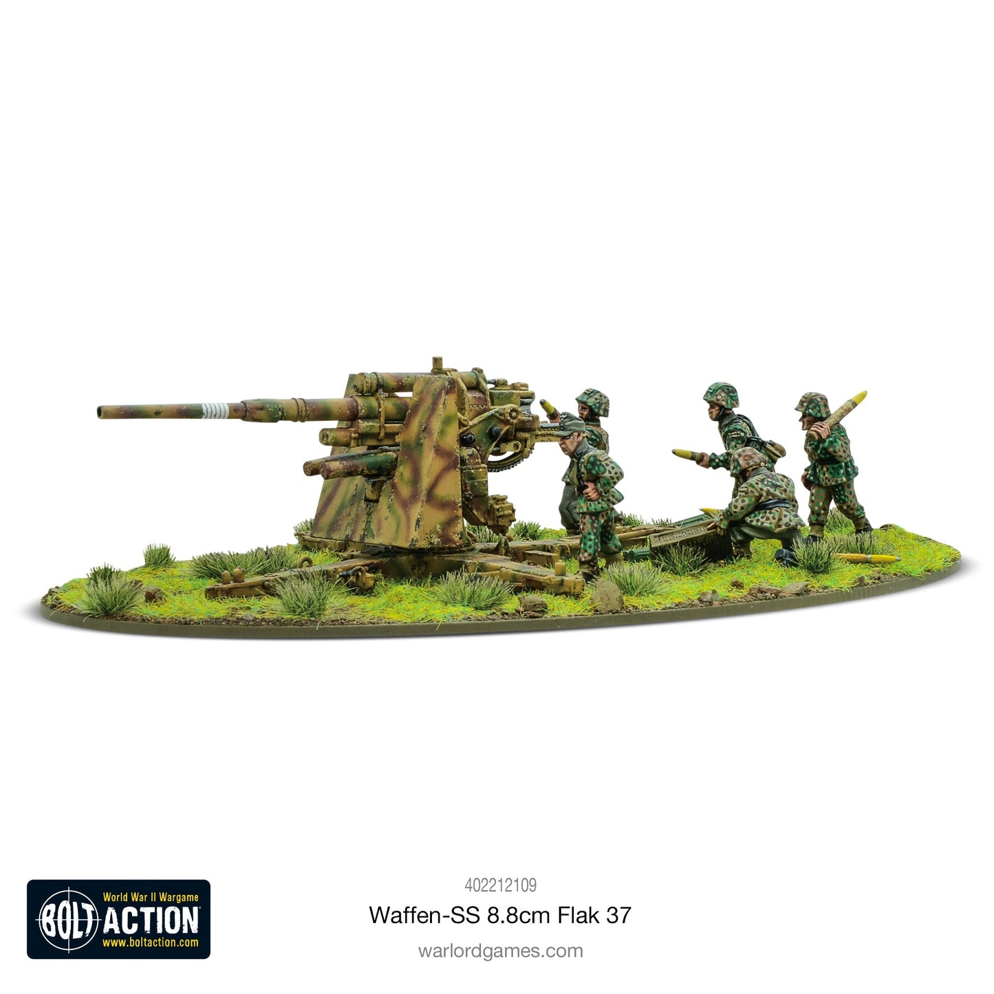 Bolt Action - Germany:  Waffen-SS 8.8cm Flak 37
