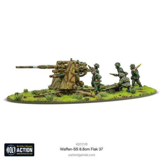 Bolt Action - Germany:  Waffen-SS 8.8cm Flak 37 Bolt Action - Germany:  Waffen-SS 8.8cm Flak 37