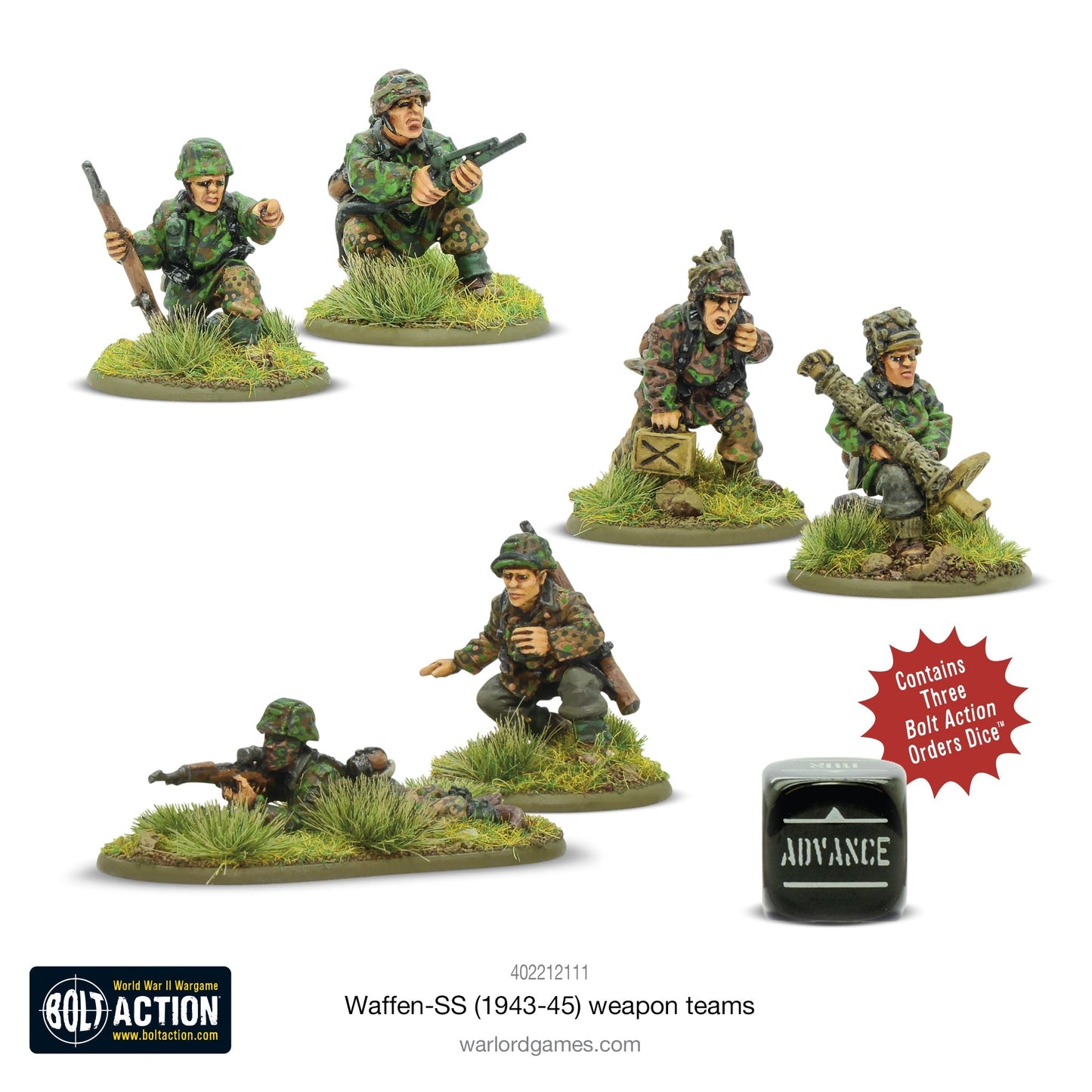 Bolt Action - Germany: Waffen-SS (1943-45) Weapons Teams