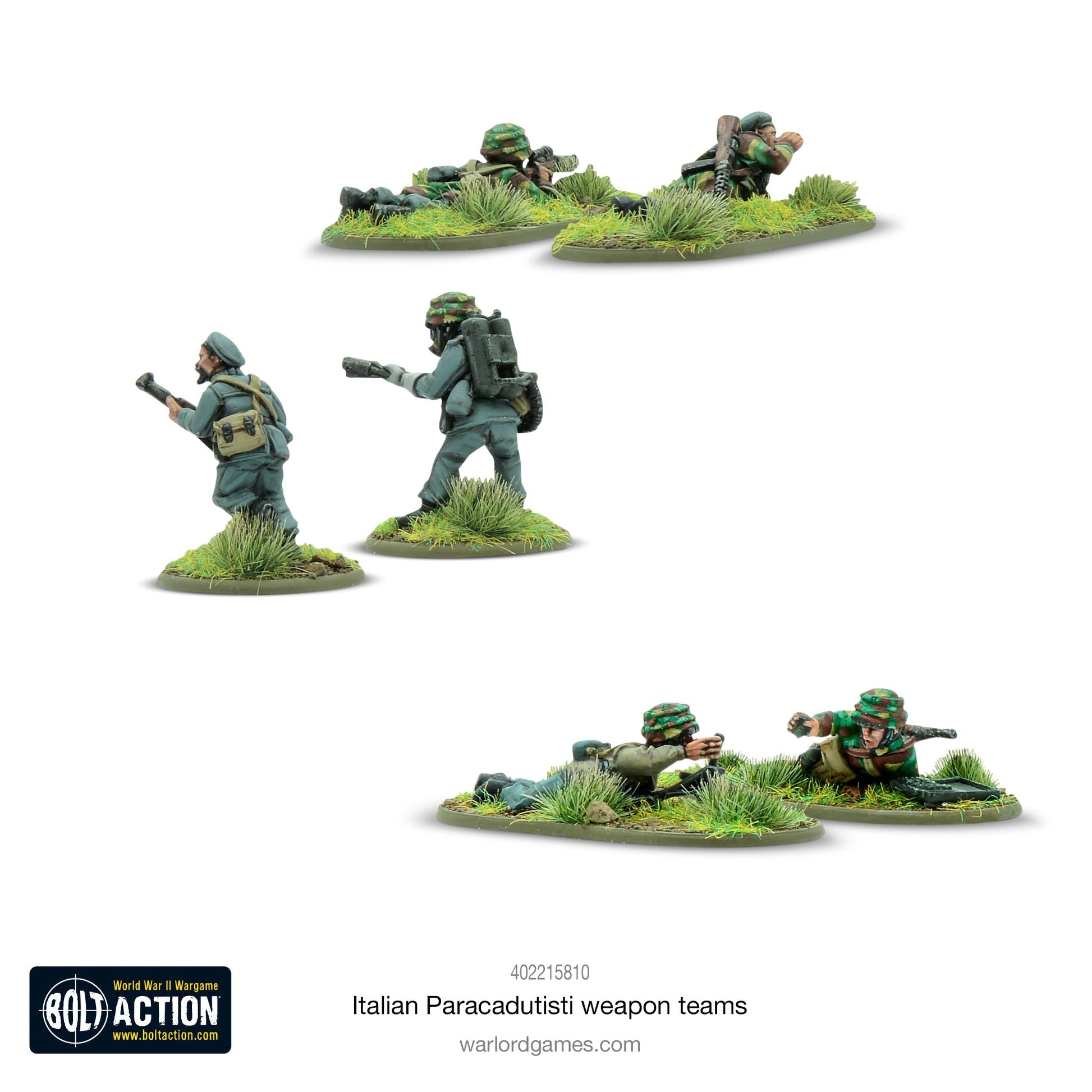 Bolt Action - Italy: Italian Paracadutisti Weapons Teams Bolt Action - Italy: Italian Paracadutisti Weapons Teams