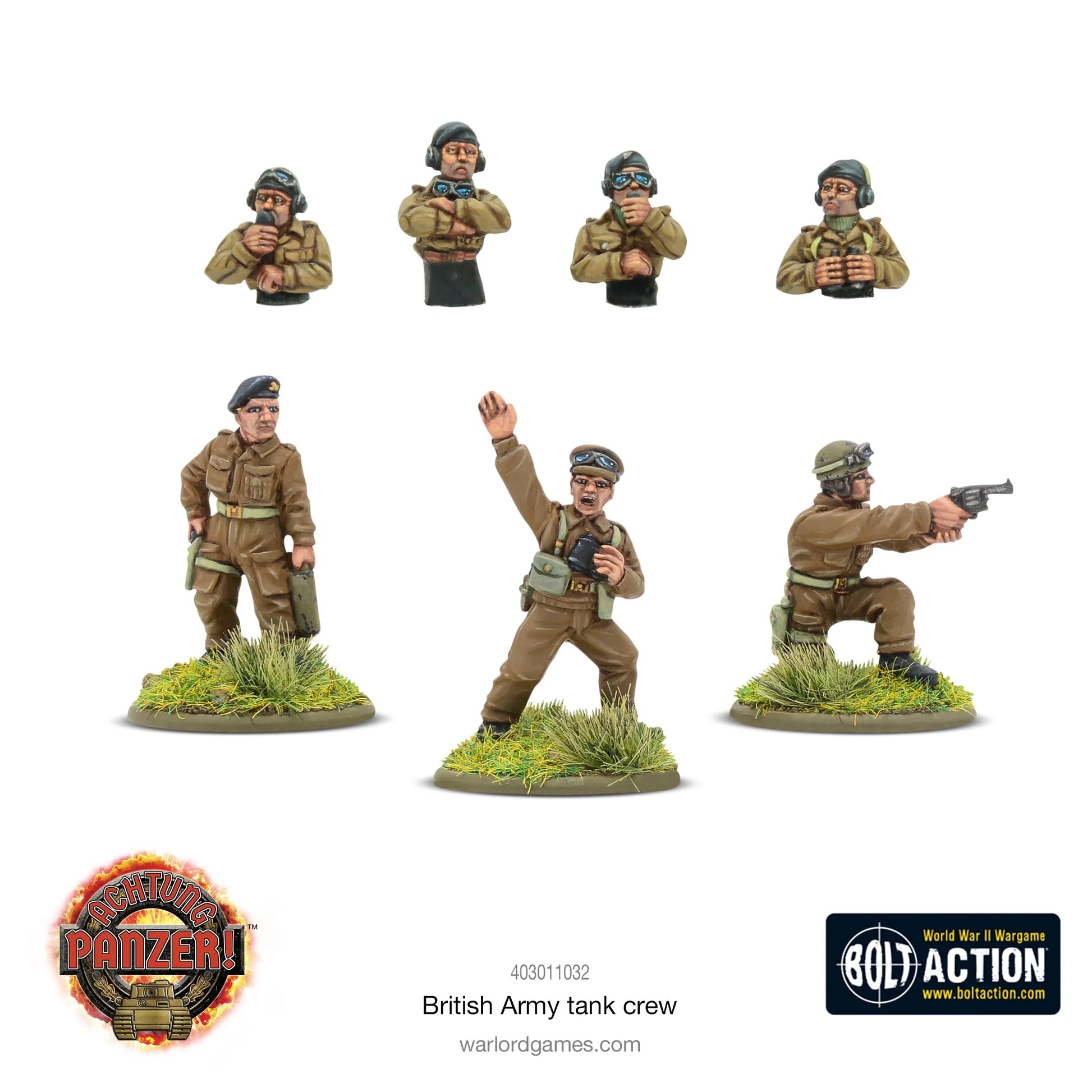 Bolt Action -  Bolt Action - Great Britain: British Army Tank Crew Bolt Action -  Bolt Action - Great Britain: British Army Tank Crew