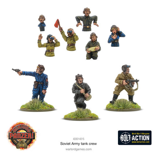 Achtung Panzer! - Soviet: Soviet Army Tank Crew Achtung Panzer! - Soviet: Soviet Army Tank Crew