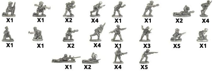 Flames of War: Battlefront Miniatures Finnish: Jalkava Platoon