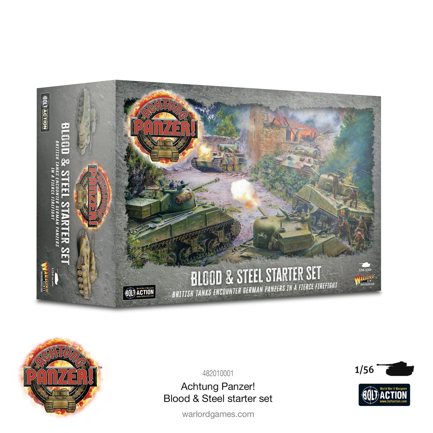 Achtung Panzer! - British And German: Blood & Steel Starter Set