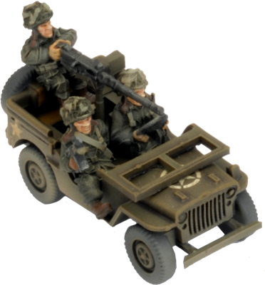 Flames of War - USA: Airborne Jeep Recon Patrol