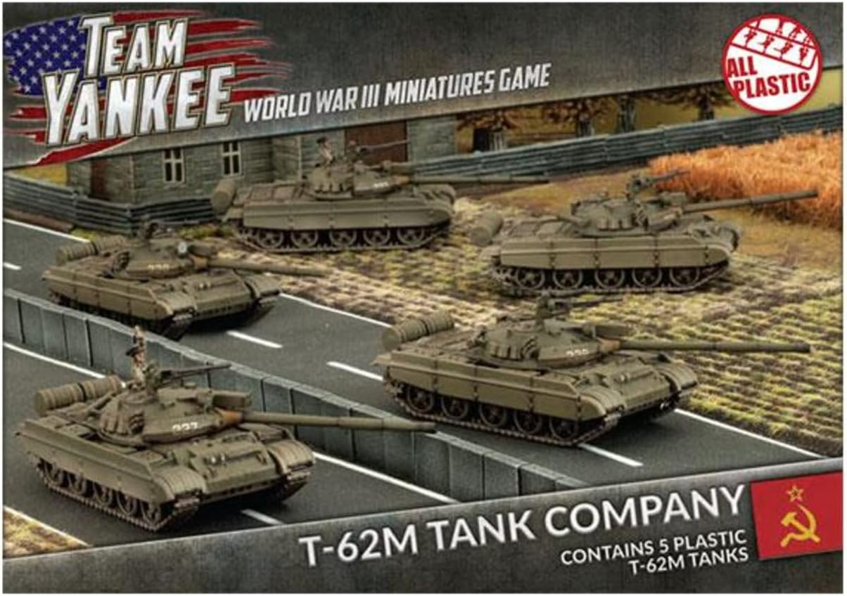 Flames of War - USA: Team Yankee: Soviet: T-62M Tank Company Flames of War - USA: Team Yankee: Soviet: T-62M Tank Company