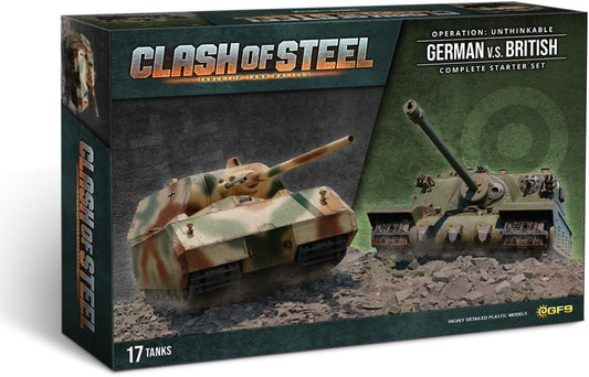 Clash of Steel Operation: Unthinkable German vs. British Complete Starter Set Clash of Steel Operation: Unthinkable German vs. British Complete Starter Set
