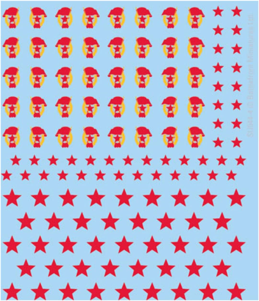 Flames of War: Battlefront Miniatures Soviet: Soviet Decals