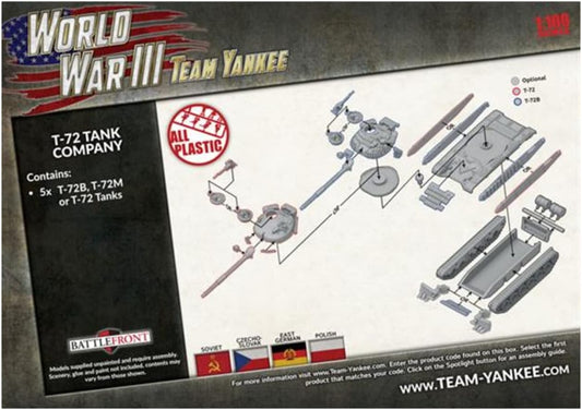 Flames of War - Battlefront Miniatures World War III: Team Yankee - T-72 Tank Company Flames of War - Battlefront Miniatures World War III: Team Yankee - T-72 Tank Company