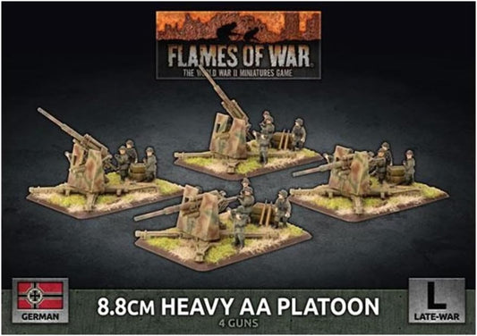 Flames of War: German 8.8cm Heavy AA Platoon (Late-War) Flames of War: German 8.8cm Heavy AA Platoon (Late-War)