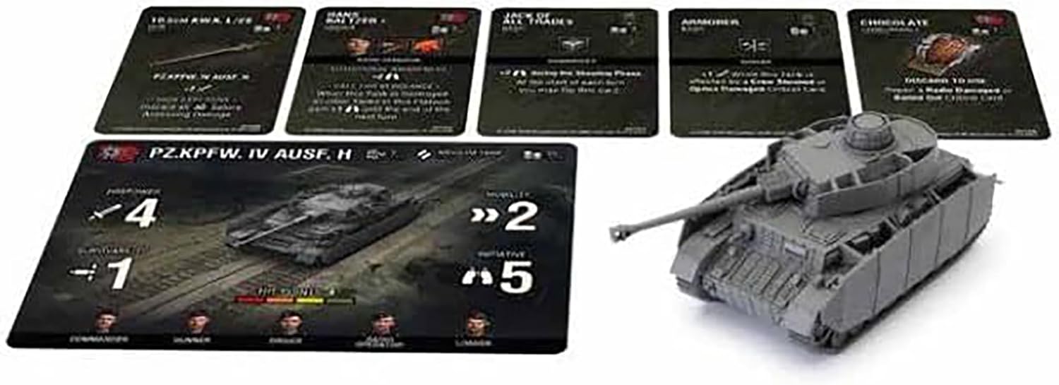 Flames of War: World of Tanks: German Tank Platoon Expansion Flames of War: World of Tanks: German Tank Platoon Expansion