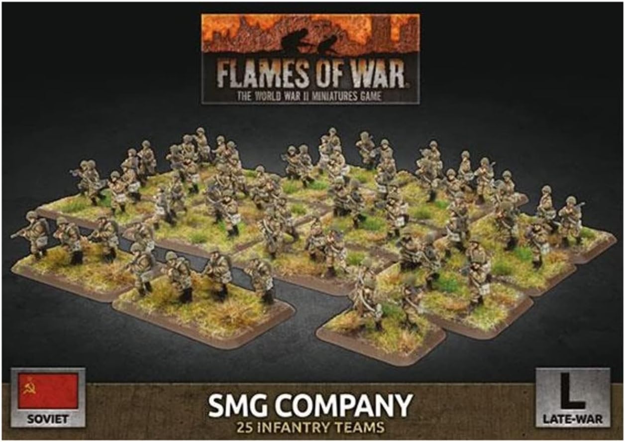 Flames of War - USSR: Late War: Soviet SMG Company Flames of War - USSR: Late War: Soviet SMG Company