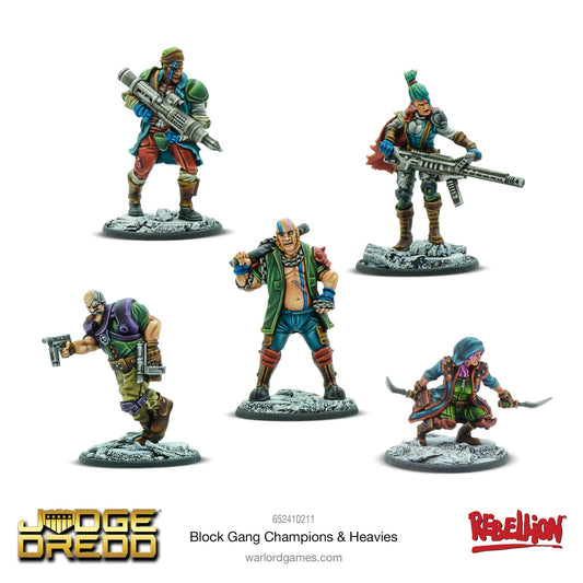 Judge Dredd: Block Gang Champions & Heavies Judge Dredd: Block Gang Champions & Heavies