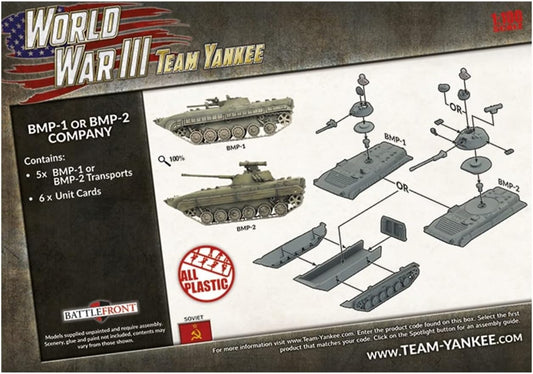 Flames of War - USA: Team Yankee BMP-1 or BMP-2 Company Flames of War - USA: Team Yankee BMP-1 or BMP-2 Company