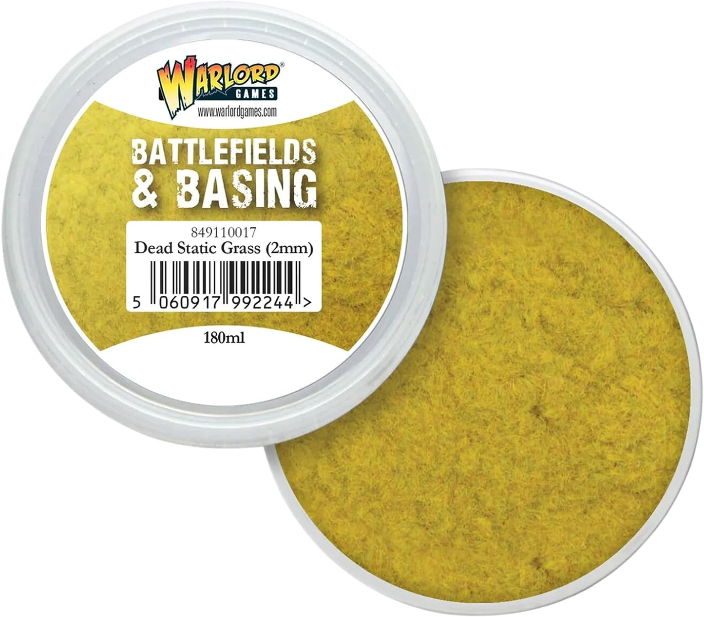 Warlord Games - Battlefields & Basing: Dead 2mm Static Grass (180ml)
