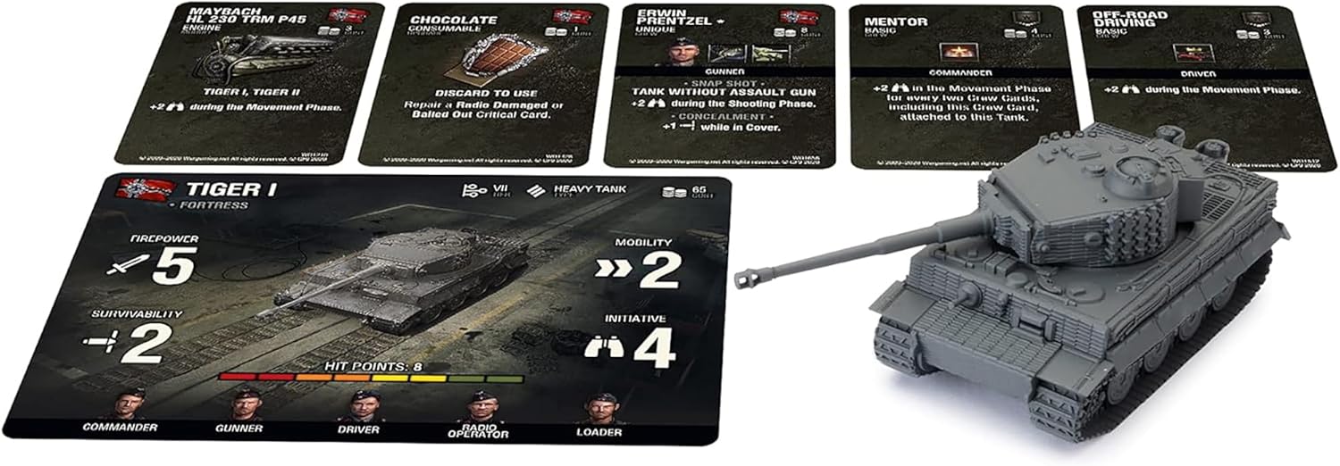Flames of War: World of Tanks: German Tank Platoon Expansion Flames of War: World of Tanks: German Tank Platoon Expansion
