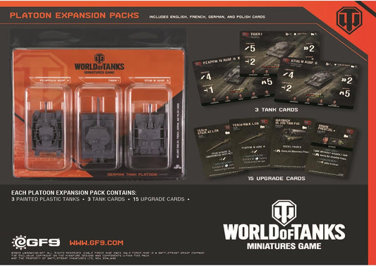 Flames of War: World of Tanks: German Tank Platoon Expansion Flames of War: World of Tanks: German Tank Platoon Expansion