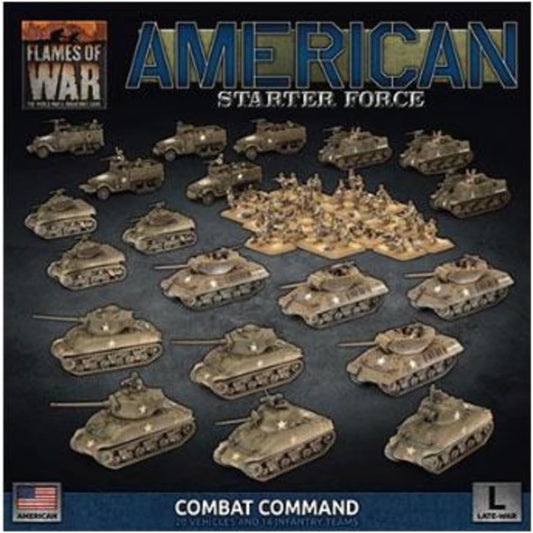 Flames of War Late War: American LW Combat Command Army Deal Flames of War Late War: American LW Combat Command Army Deal