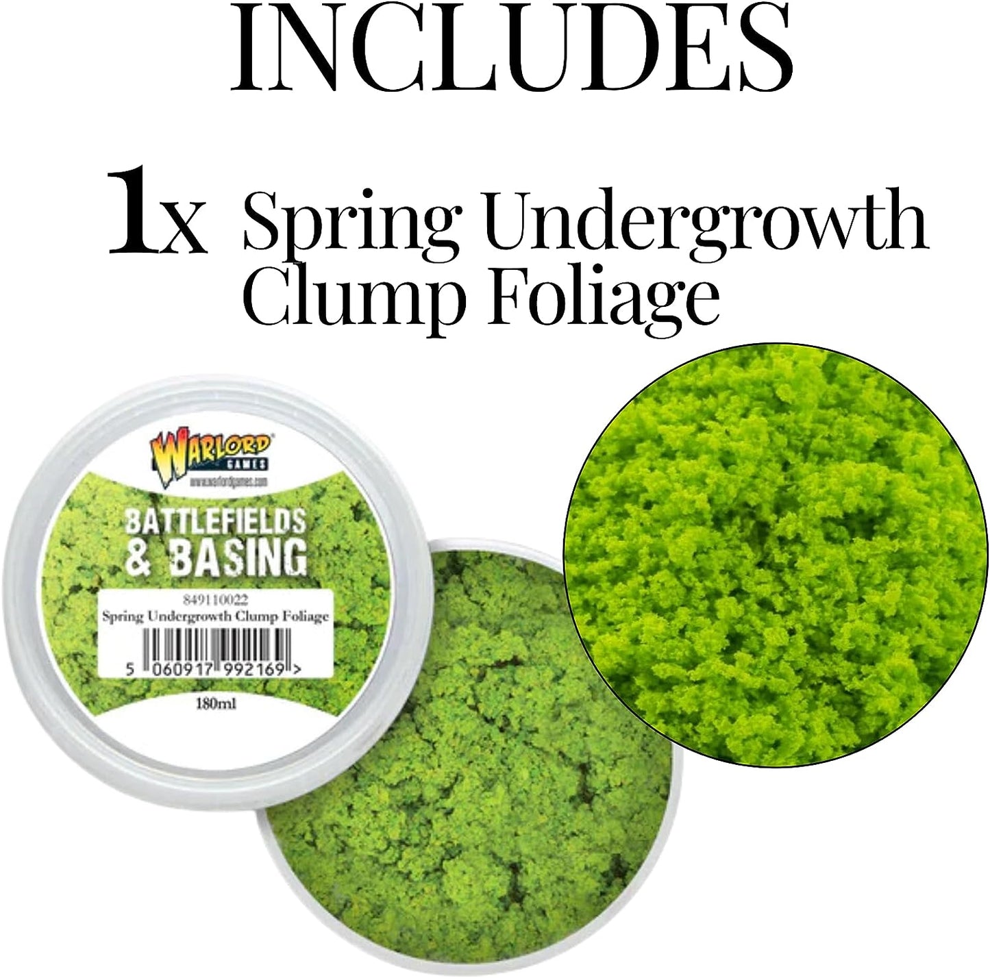 Warlord Games - Battlefields & Basing: Spring Undergrowth Clump Foliage (180ml)