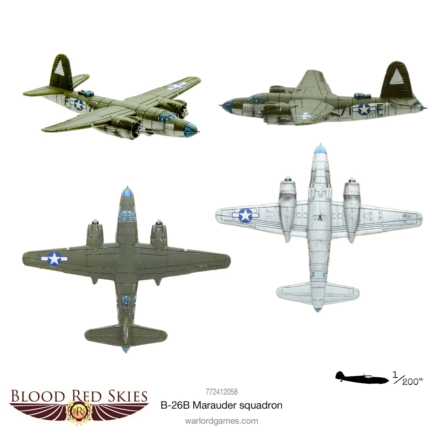 Blood Red Skies - US Air Force: B-26B Marauder Squadron