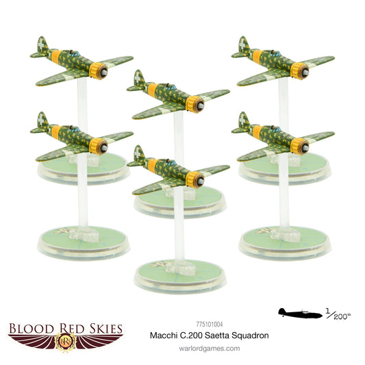 Blood Red Skies: Macchi C.200 Saetta Squadron Blood Red Skies: Macchi C.200 Saetta Squadron