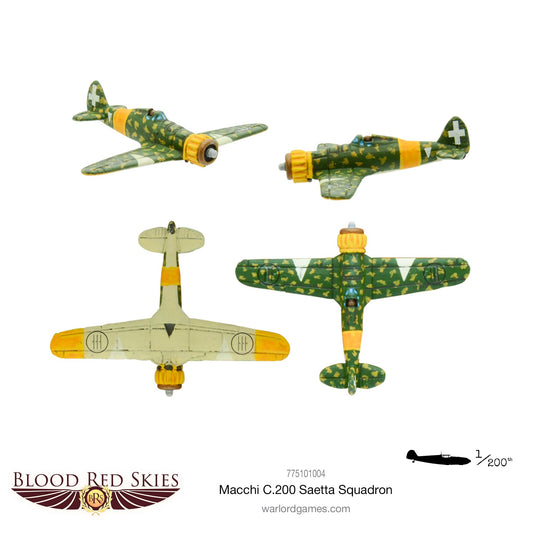 Blood Red Skies: Macchi C.200 Saetta Squadron Blood Red Skies: Macchi C.200 Saetta Squadron