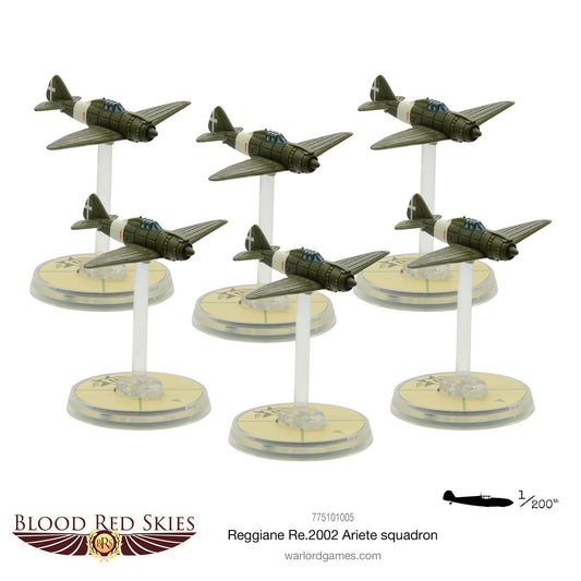 Blood Red Skies: Reggiane Re.2002 Ariete Squadron Blood Red Skies: Reggiane Re.2002 Ariete Squadron