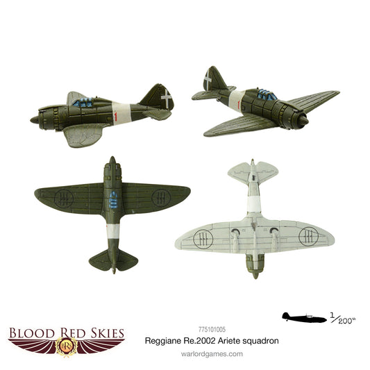 Blood Red Skies: Reggiane Re.2002 Ariete Squadron Blood Red Skies: Reggiane Re.2002 Ariete Squadron