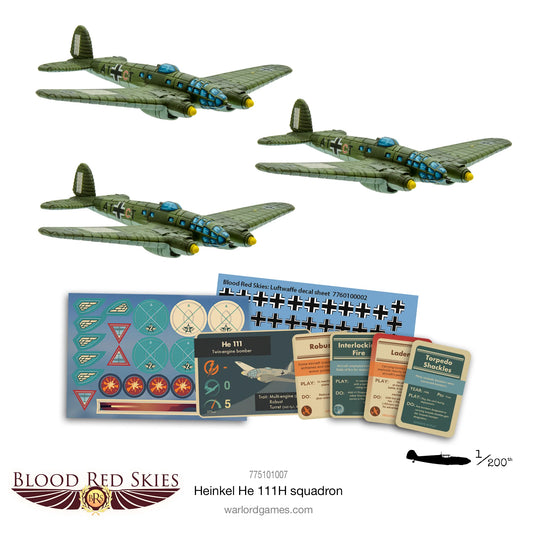 Blood Red Skies - Luftwaffe: Heinkel He 111H Squadron Blood Red Skies - Luftwaffe: Heinkel He 111H Squadron
