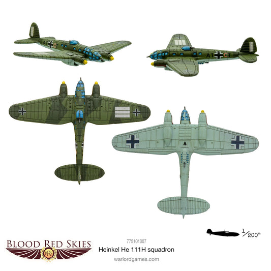 Blood Red Skies - Luftwaffe: Heinkel He 111H Squadron Blood Red Skies - Luftwaffe: Heinkel He 111H Squadron