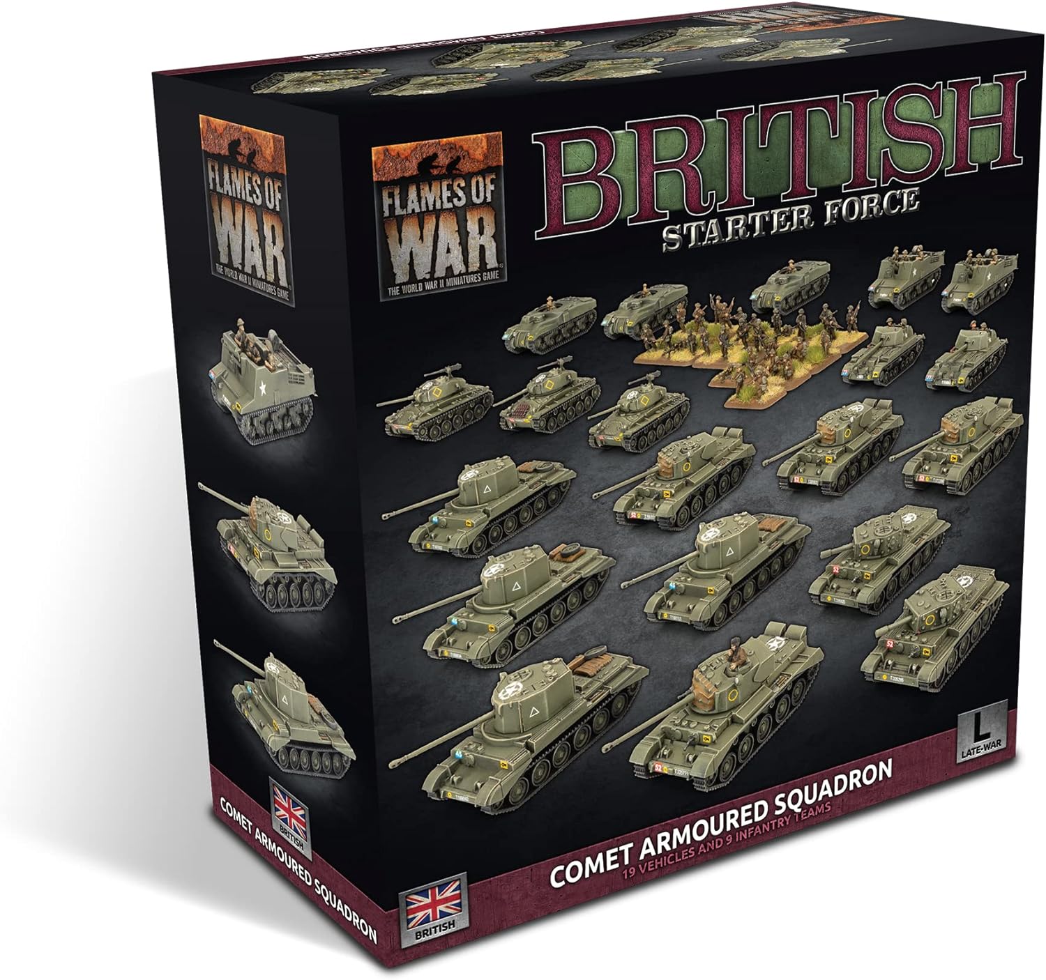 Flames of War British Comet Armoured Squadron Flames of War British Comet Armoured Squadron