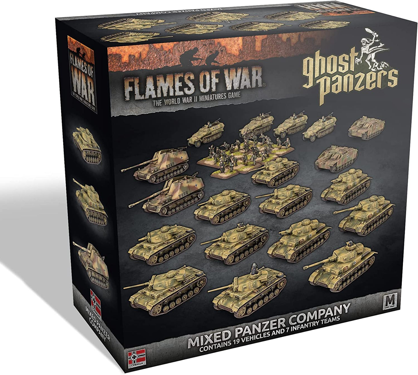 Flames of War - German: Ghost Panzers Mixed Panzer Company