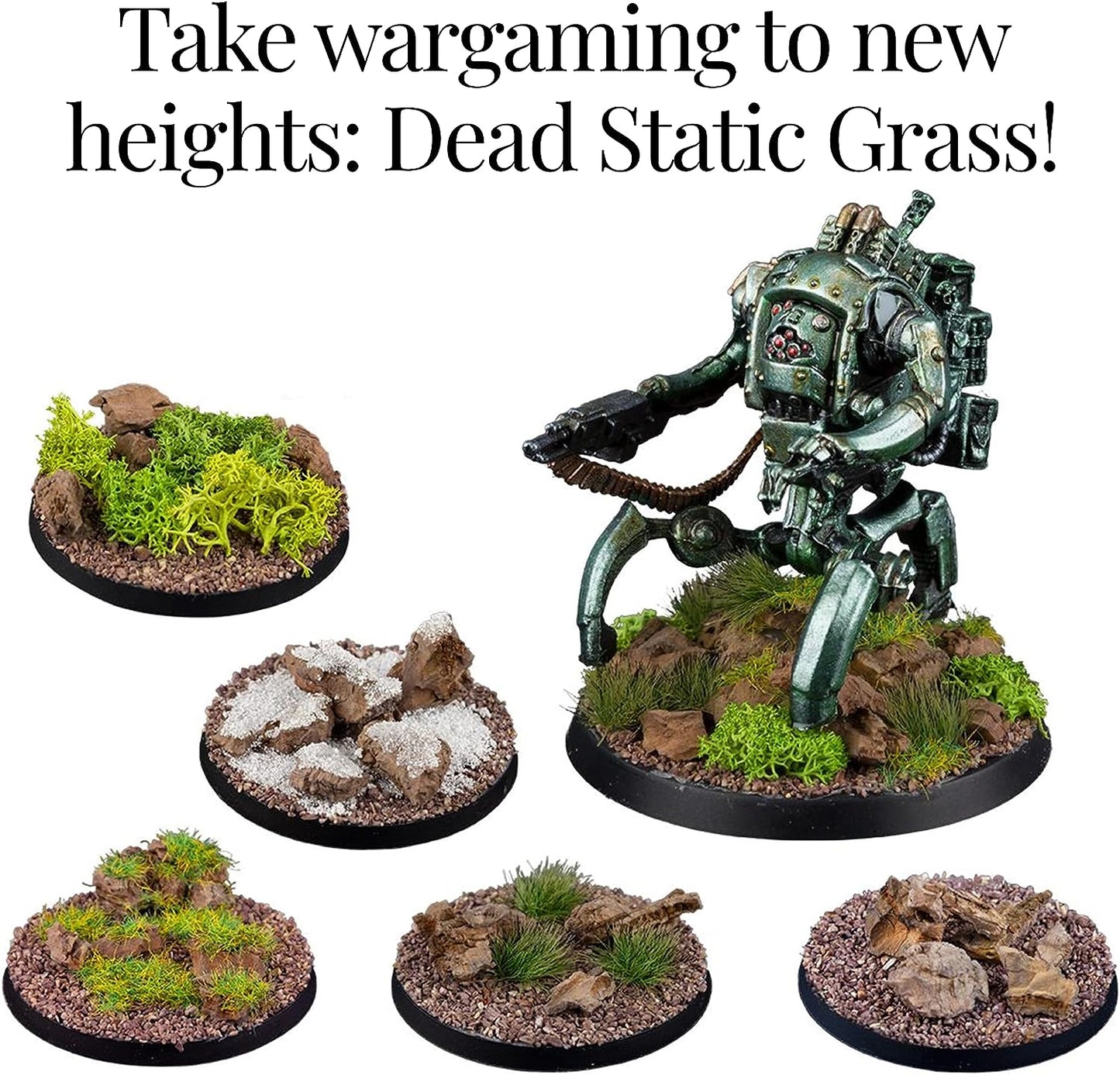 Warlord Games - Battlefields & Basing: Dead 2mm Static Grass (180ml)